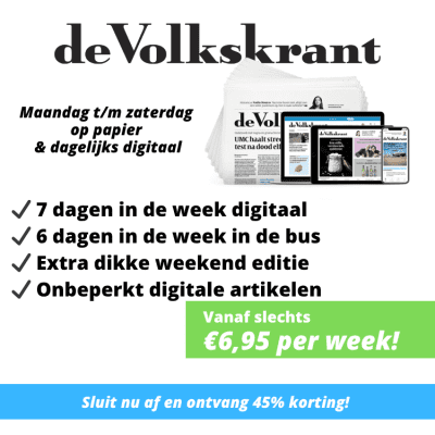 Volkskrant abonnement compleet aanbieding actie deal goedkoop