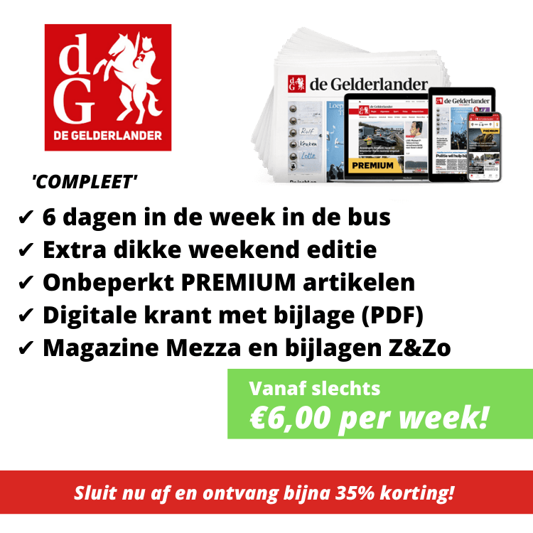 Gelderlander abonnement aanbieding goedkoop korting actie