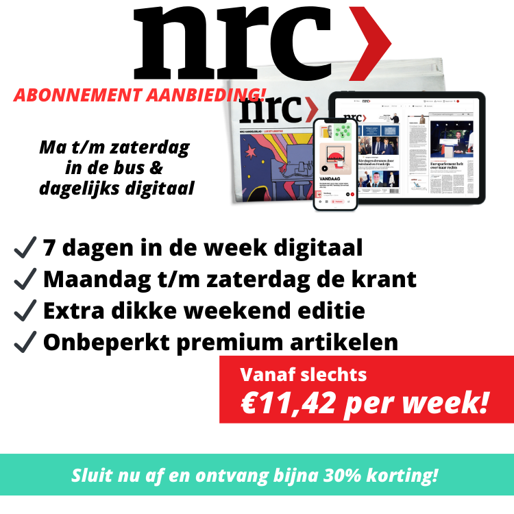 NRC compleet abonnement aanbieding actie kortind deal