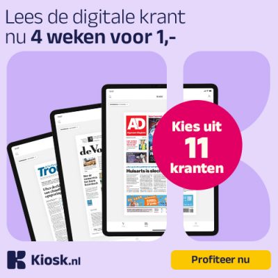 de Volkskrant abonnement DIGITAAL aanbieding. 4 weken voor maar €1,00! Actie!