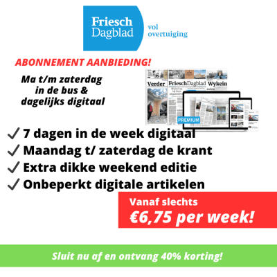 Friesch Dagblad abonnement compleet aanbieding korting actie