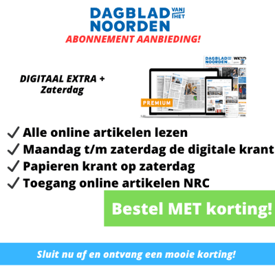 Dagblad van het Noorden Zaterdag digitaal abonnement met korting actie deal goedkoop DVHN