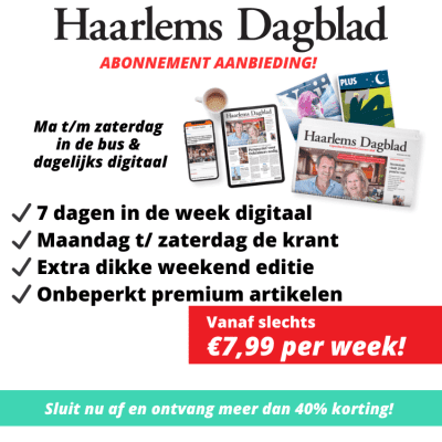 Haarlems Dagblad compleet abonnement jaar actie goedkoop deal