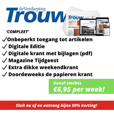 Trouw compleet abonnement korting aanbieding actie deal goedkoop beste
